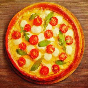 Cheesy Garlic Pizza Cheesy Garlic Pizza